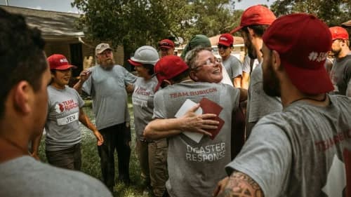 Team Rubicon volunteers in the field